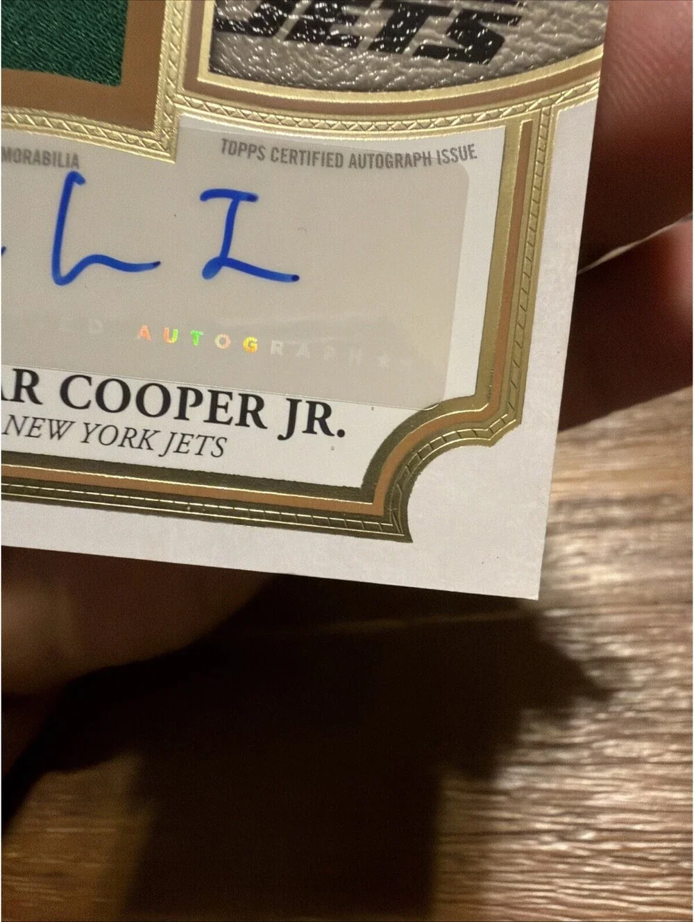 2026 Topps Flagship Football Omar Cooper Jr. ARP-OC Auto RC Patch 87/99 jersey #